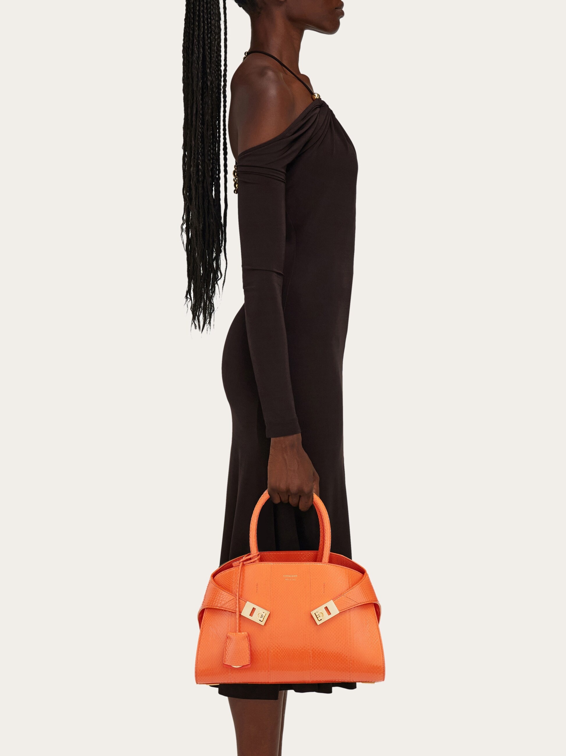 Hug bicolor handbag (S) - 2