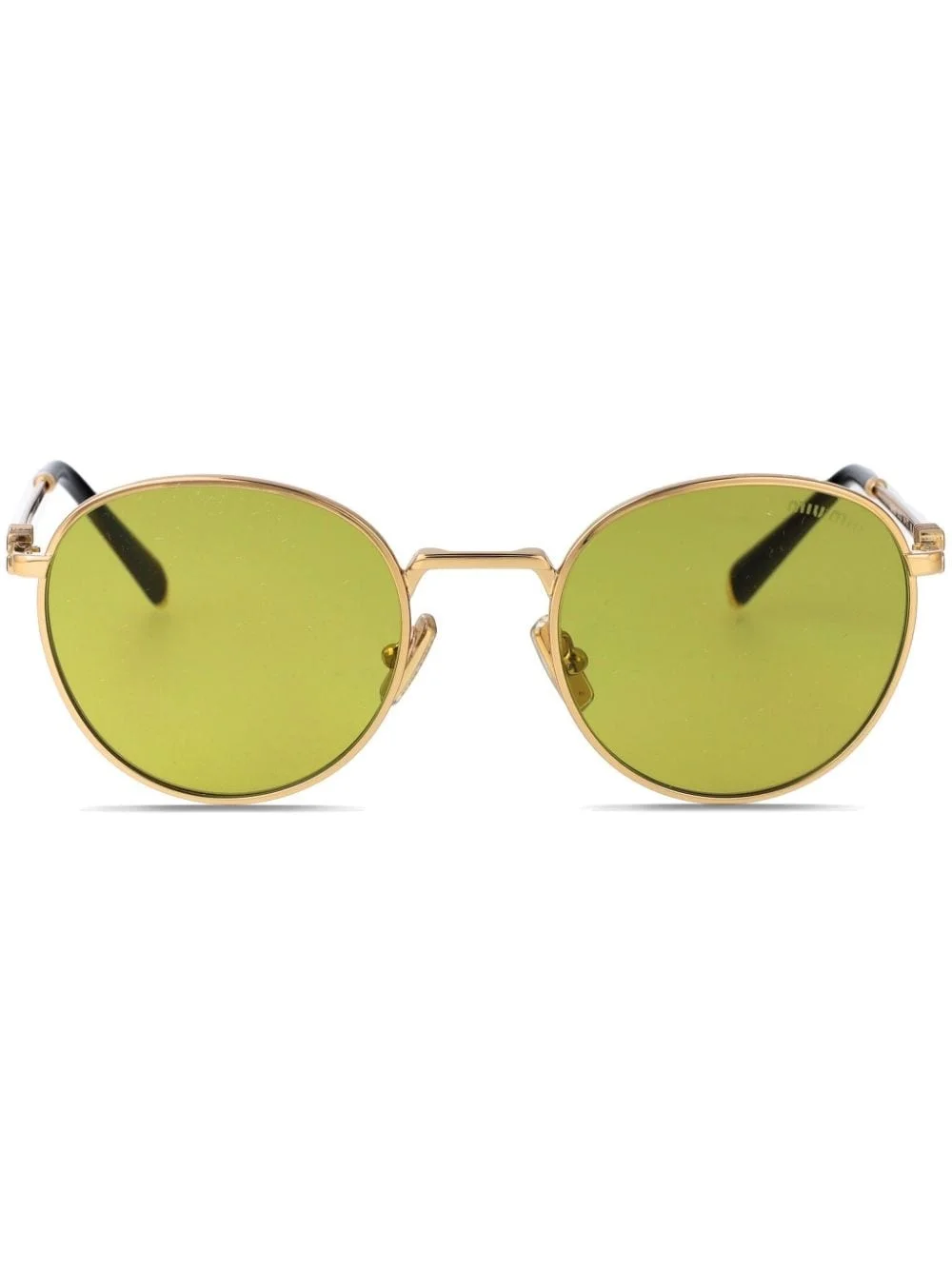 round-frame sunglasses - 1