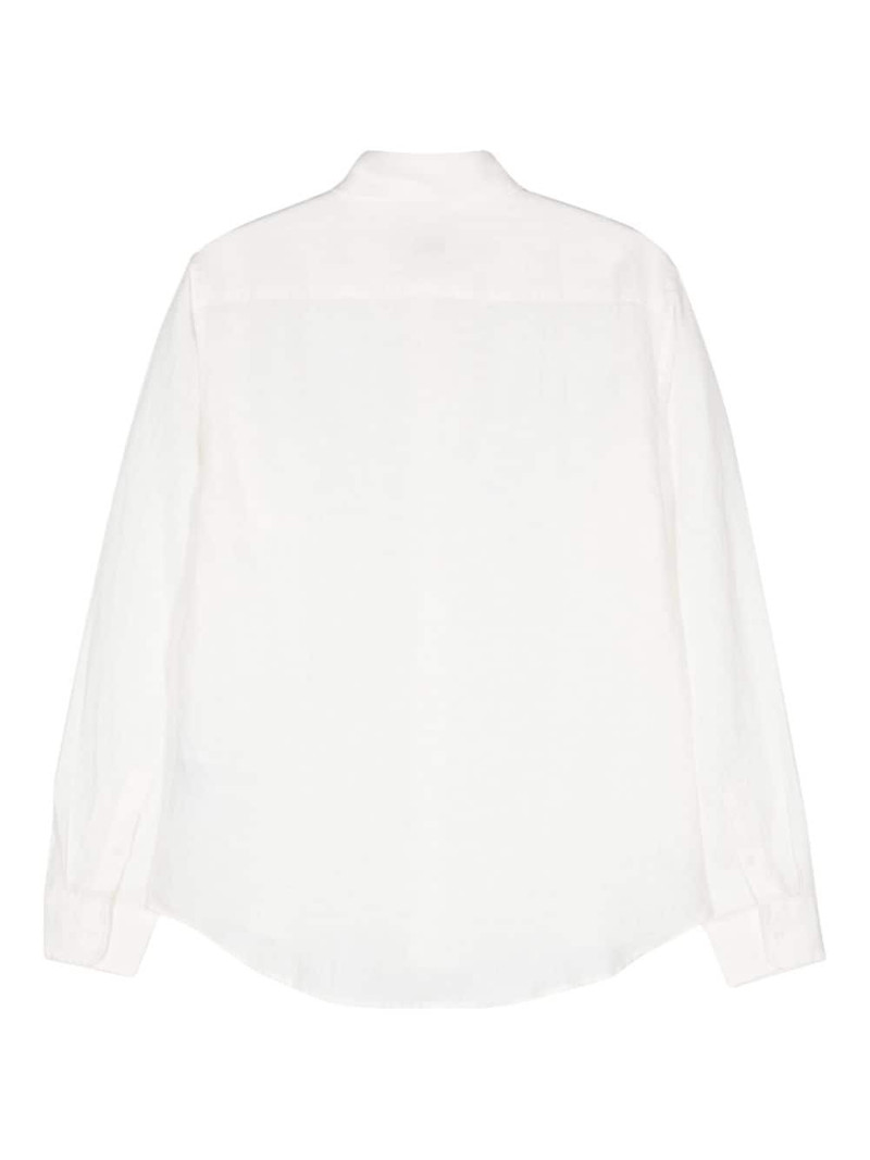Sandro button-up linen shirt outlook