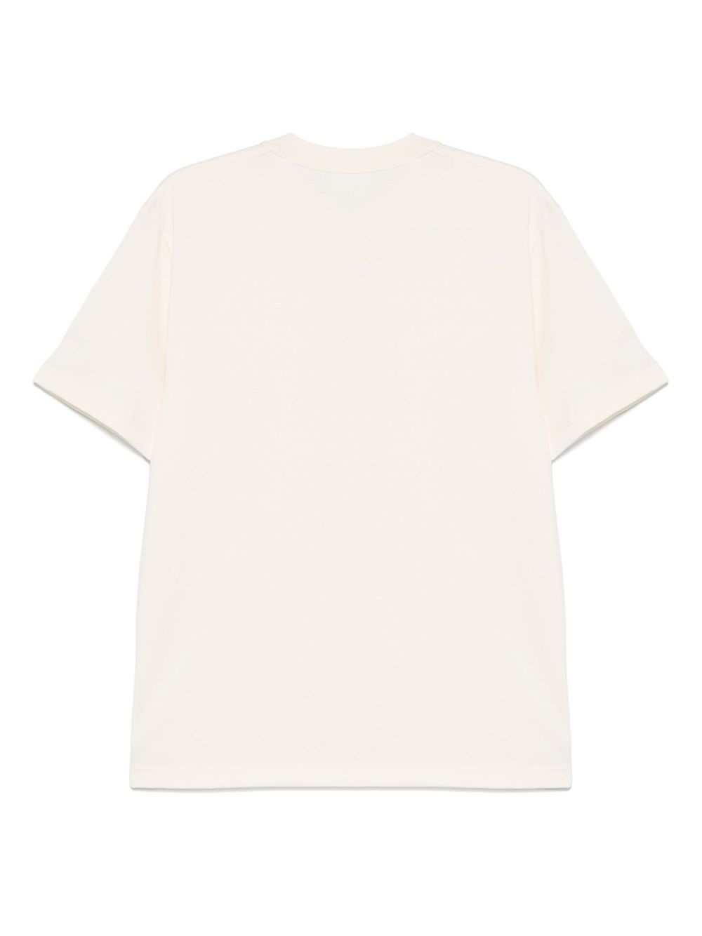 emblem-embroidered T-shirt - 2