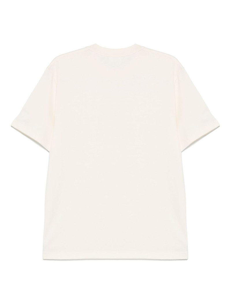 LACOSTE emblem-embroidered T-shirt outlook