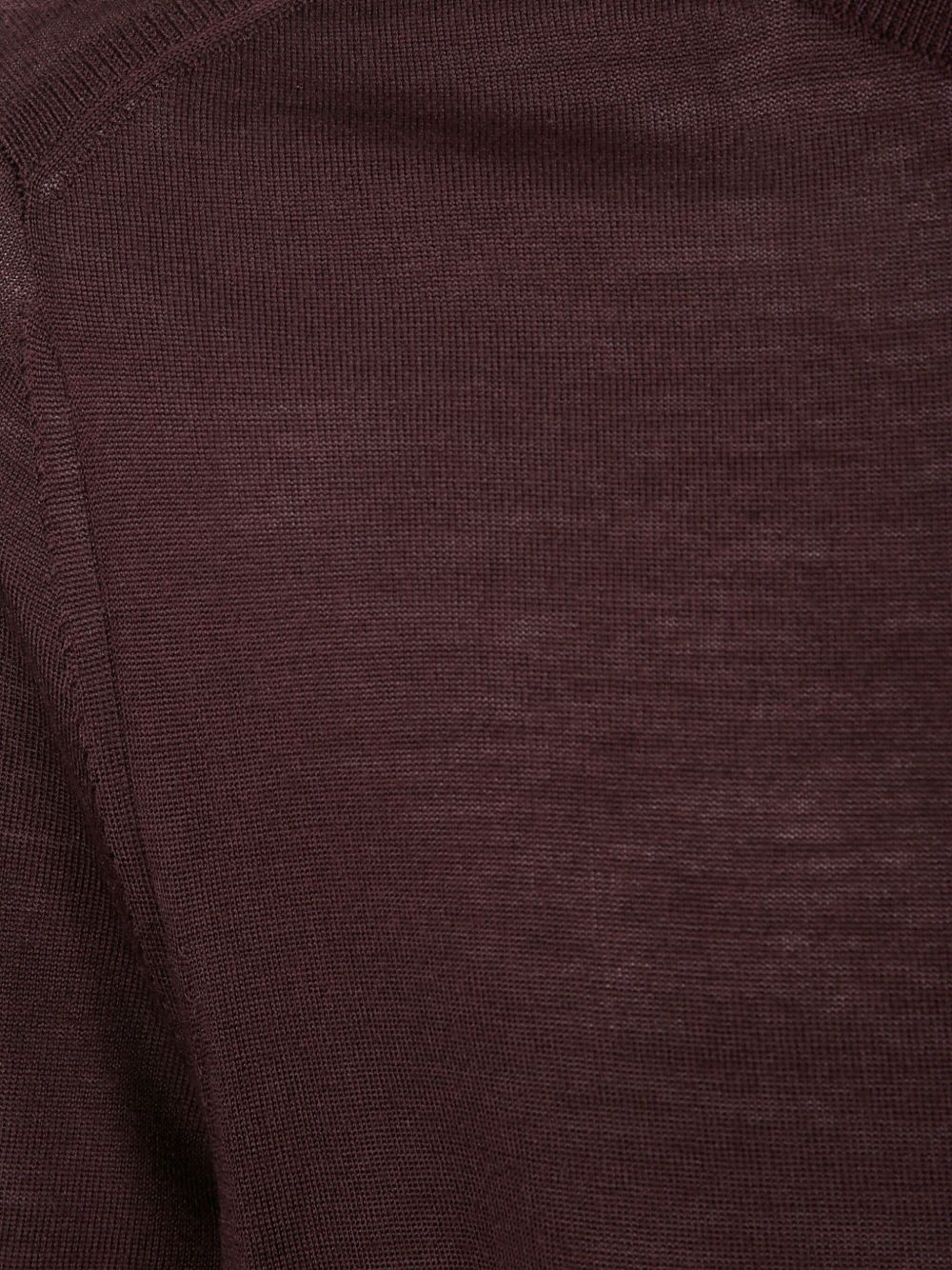 high-neck zip-up sweater - 3