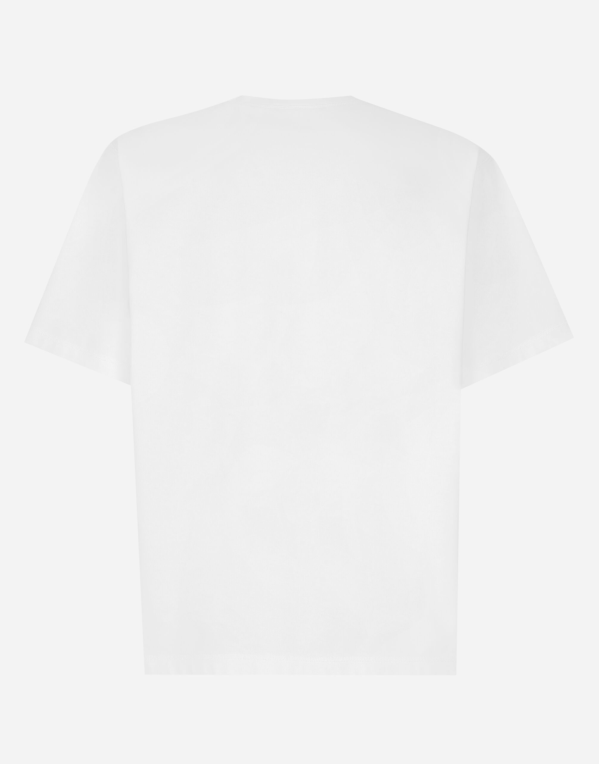 Cotton T-shirt with logo print - 2