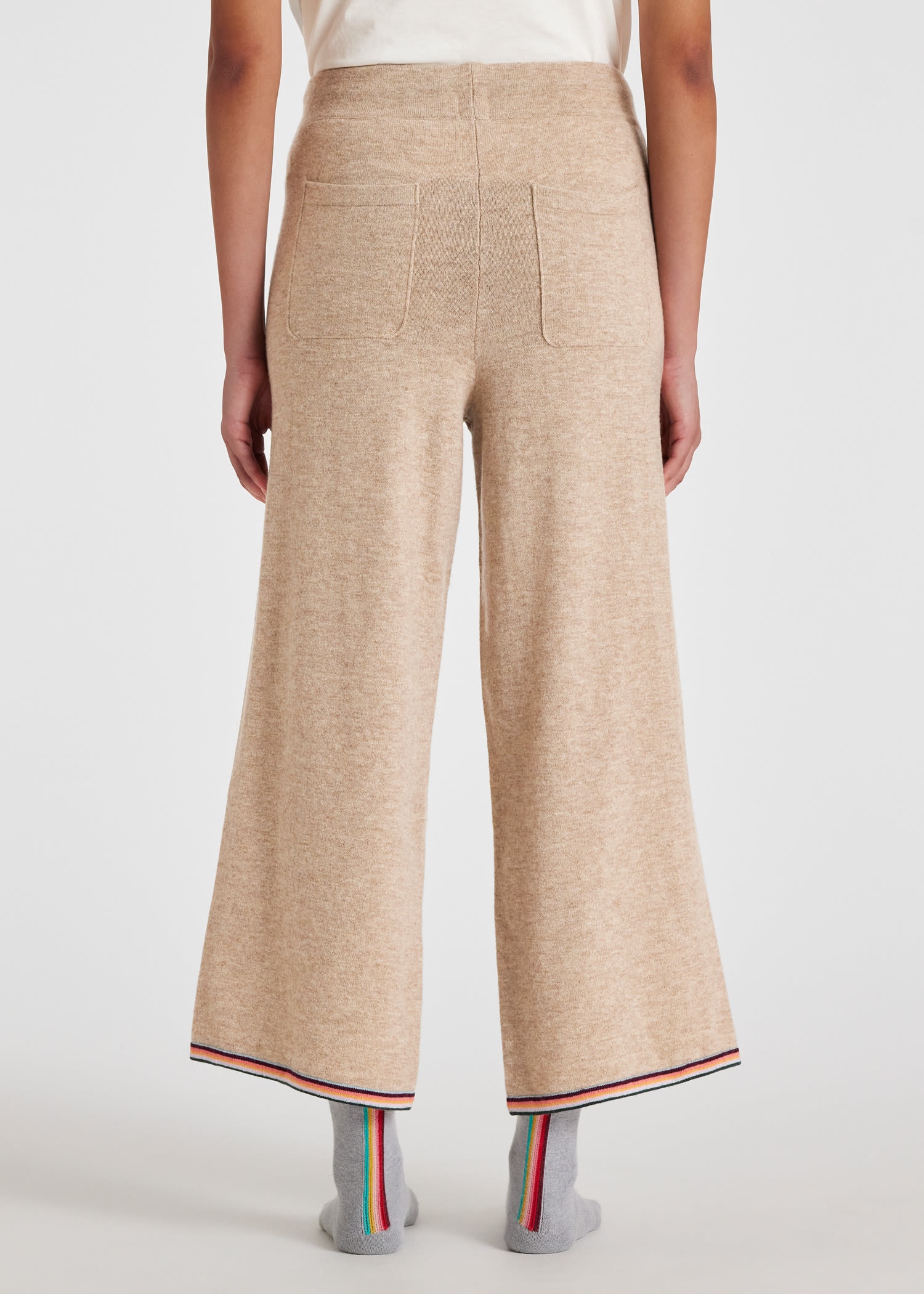 Merino Wide Leg Lounge Sweatpants - 6