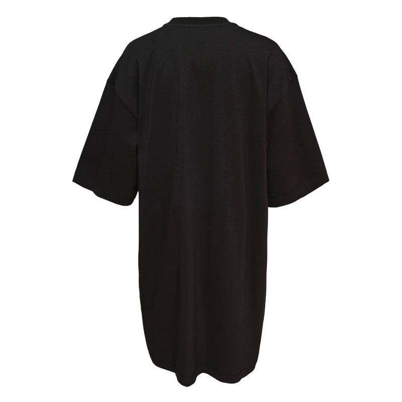MSGM Floral MSGM Logo T-Shirt Dress outlook