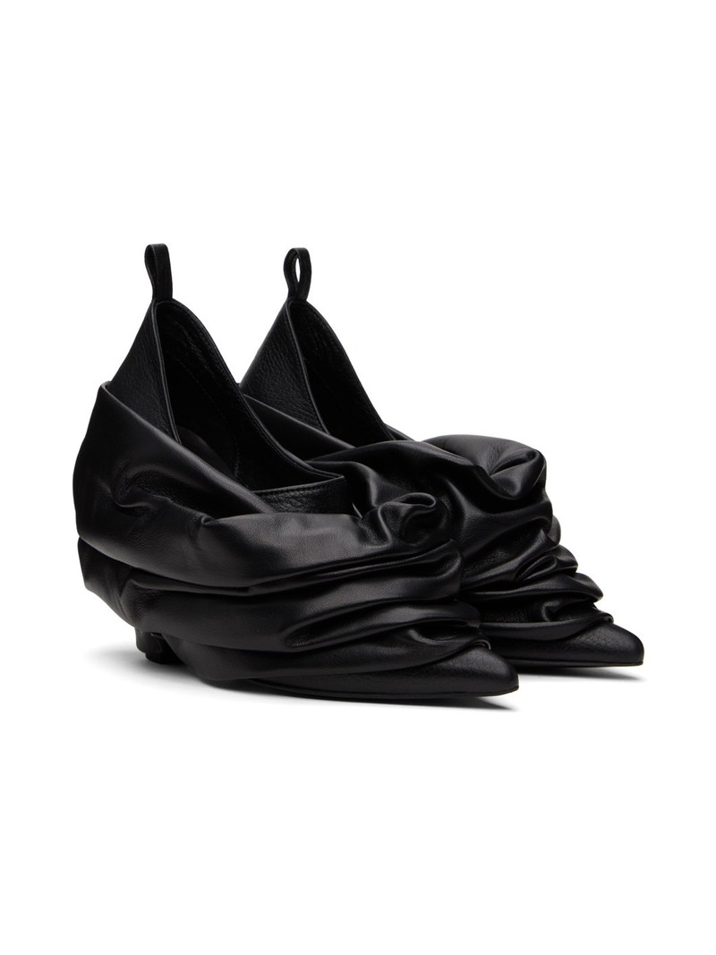 Black Dumpling Heels 4