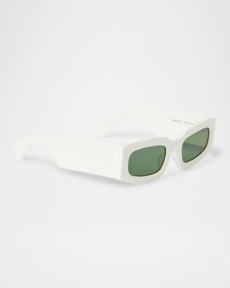 Off-White Cary Arrow Oval Sunglasses outlook