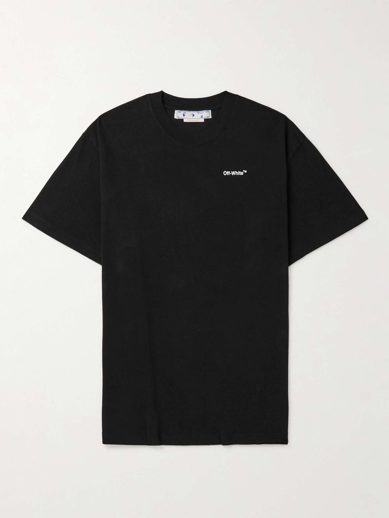 Logo-Print Cotton-Jersey T-Shirt - 1