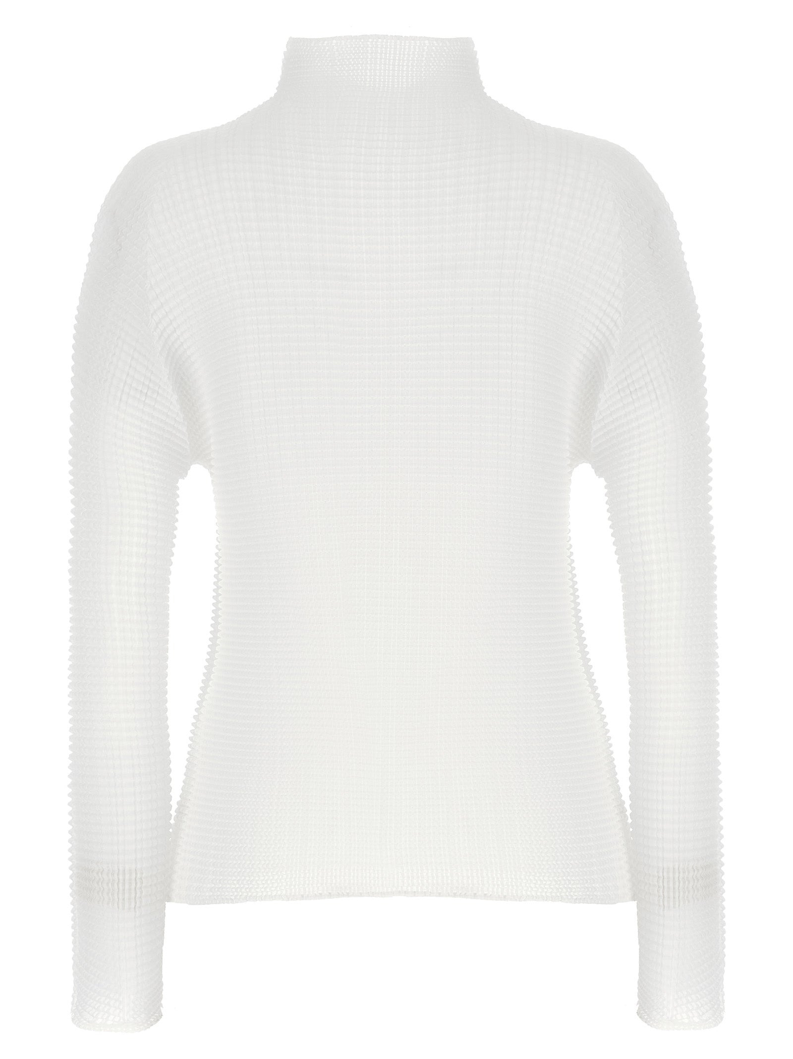 Issey Miyake Women 'Wooly Pleats-56' Blouse - 2
