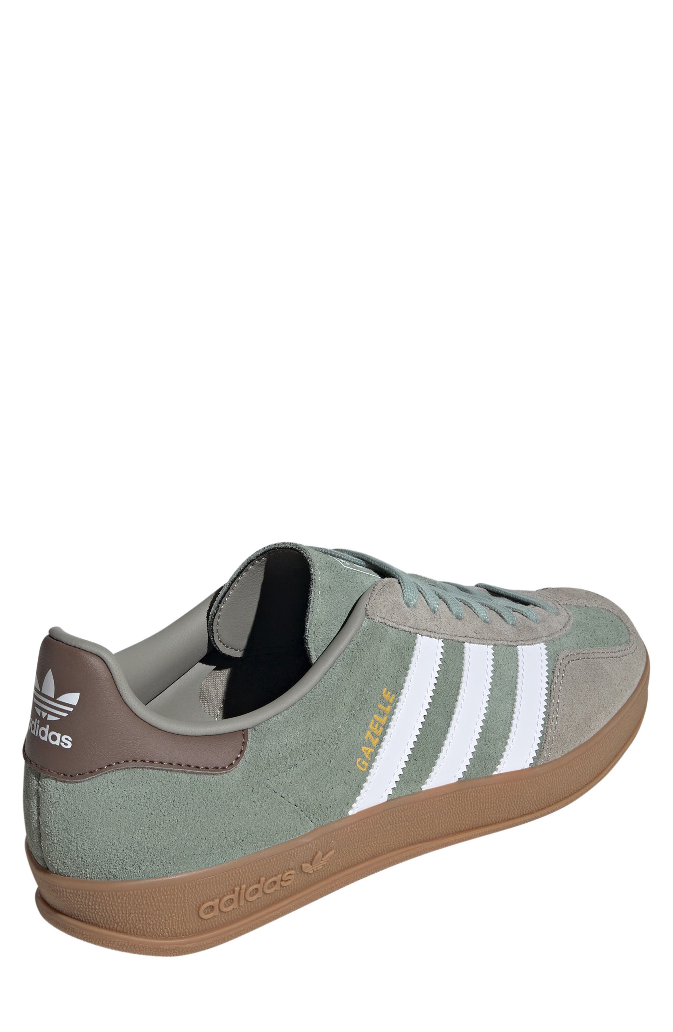 adidas Gazelle Sneaker in Silver/Green/White at Nordstrom - 2