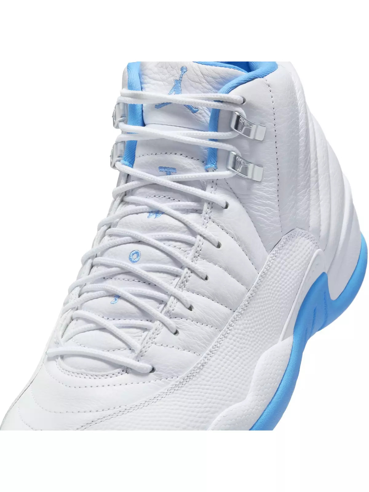12 Retro "White and University Blue" Men's Shoe - 4