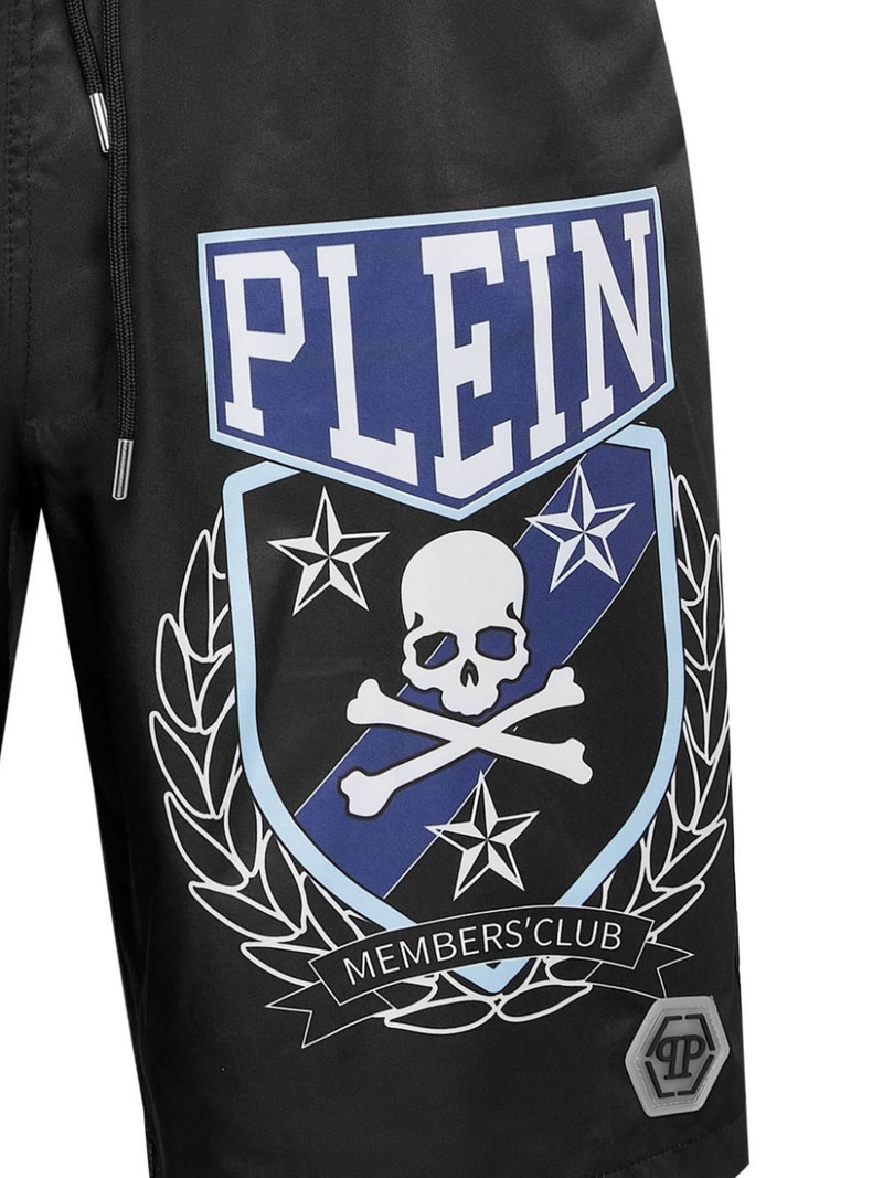 PHILIPP PLEIN Skull & Bones swim shorts outlook