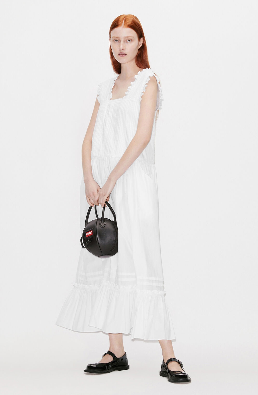 Pleated midi dress - 2