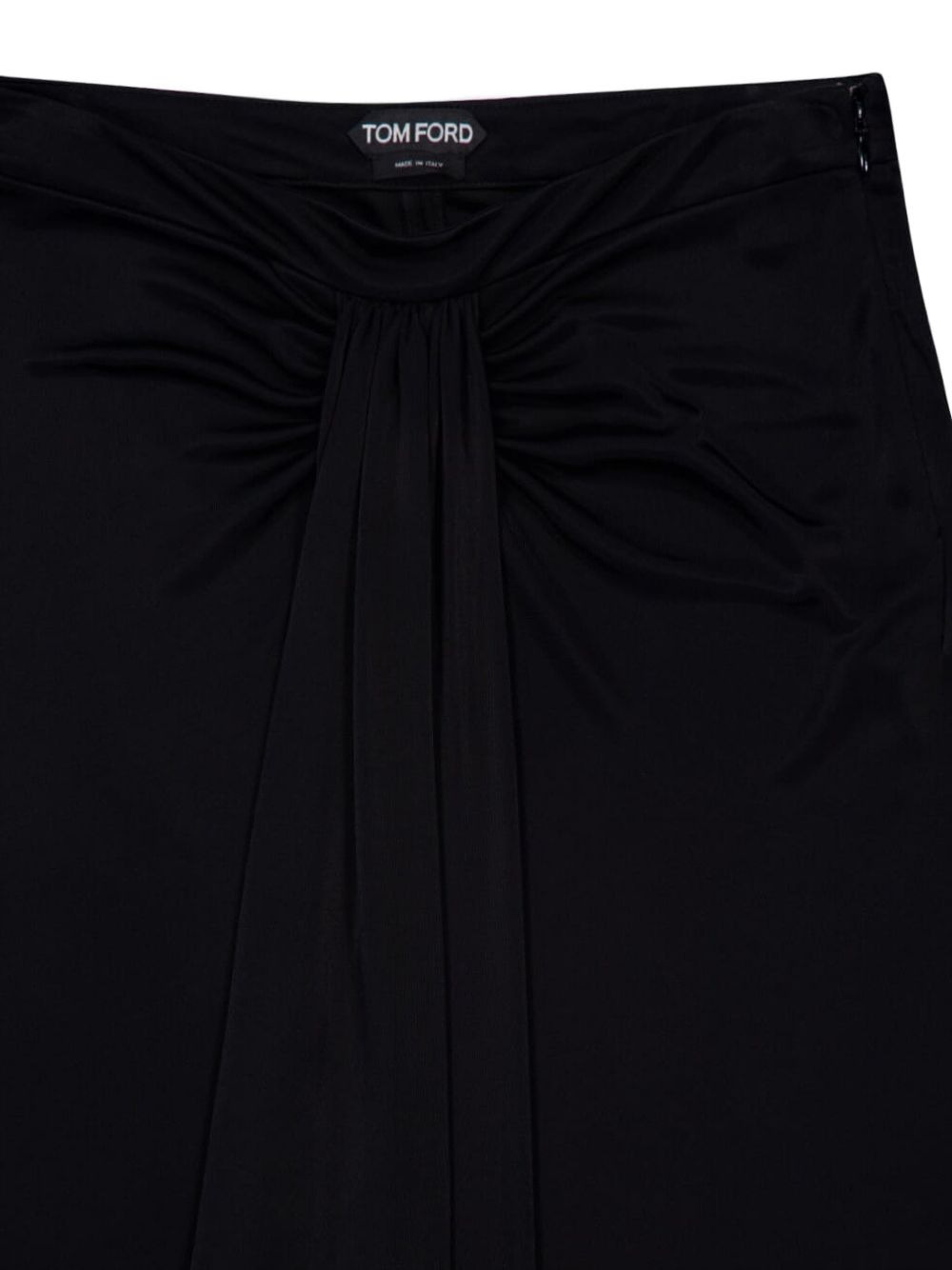 draped gathered maxi skirt - 3