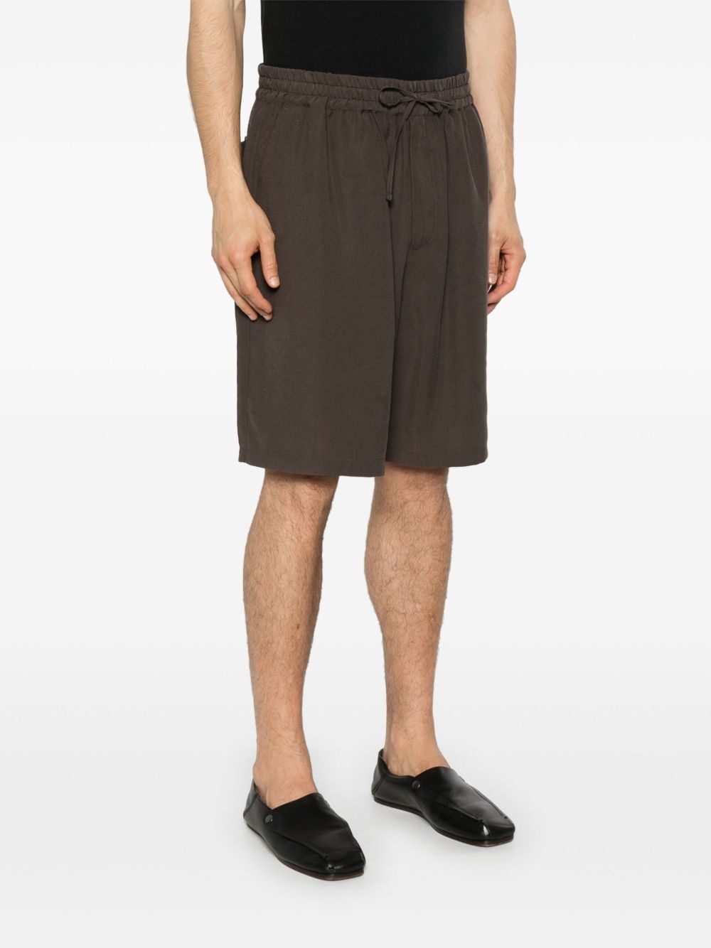 peace sign-motif shorts - 3