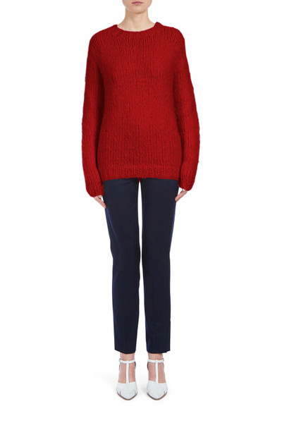 GABRIELA HEARST Lawrence Sweater in Red Welfat Cashmere outlook