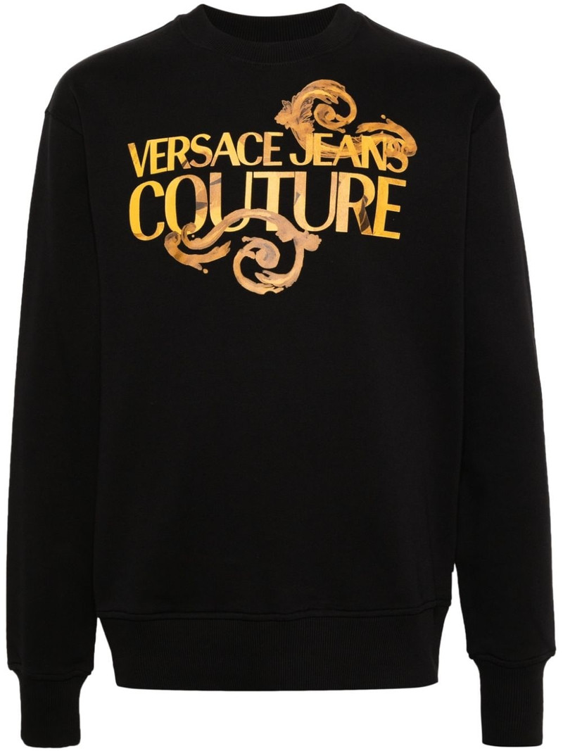 Barocco logo-print sweatshirt 1