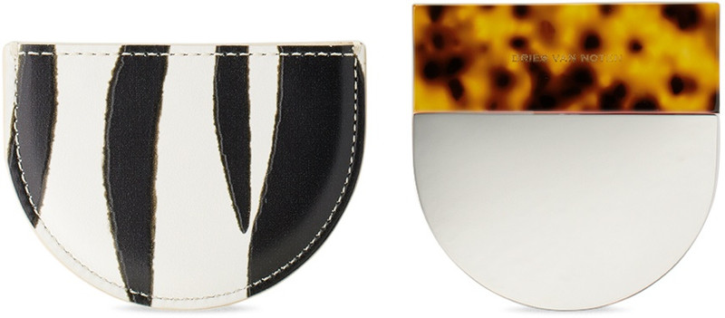 Dries Van Noten Brown Half-Moon Mirror outlook