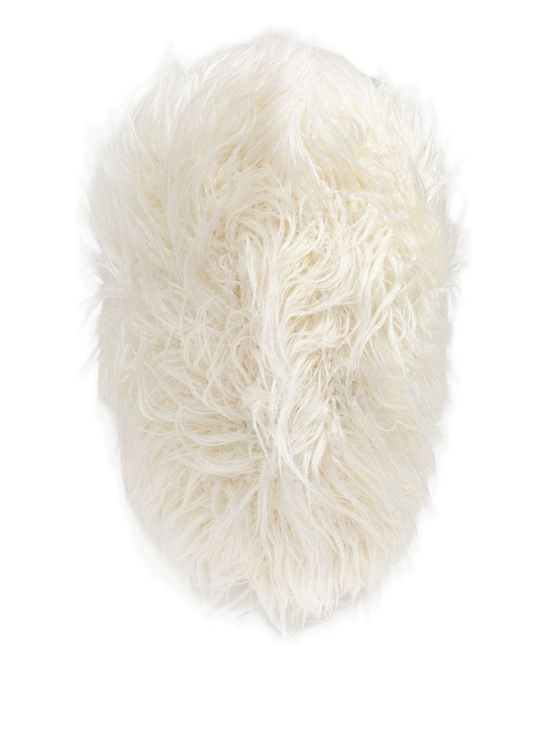 ISSEY MIYAKE mohair beanie hat outlook