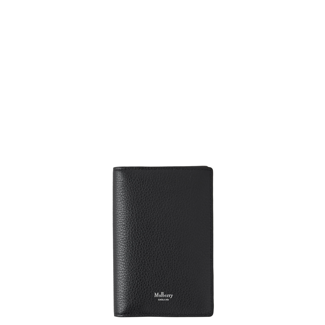 Passport Cover Black Small Classic Grain - 1
