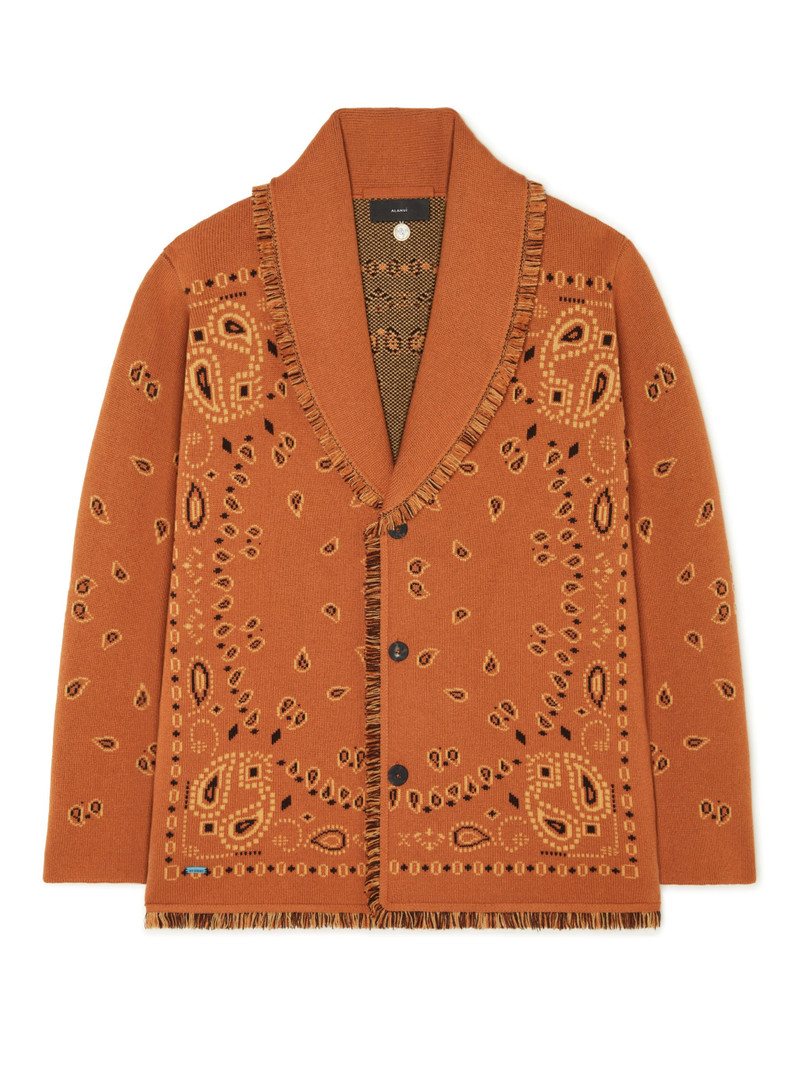 Bandana Jacquard Cardigan 1