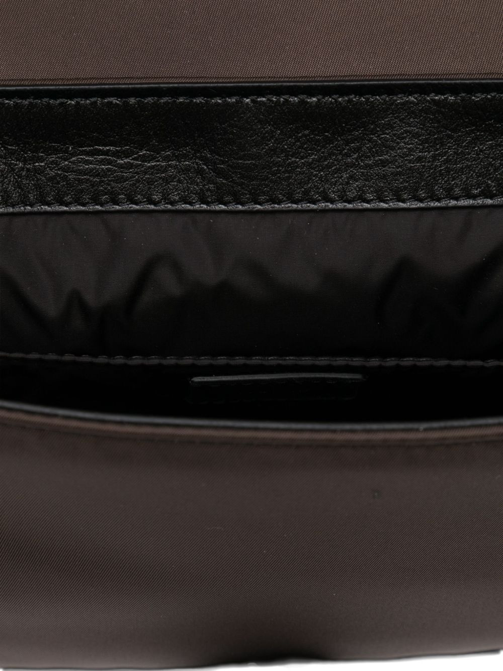 logo-plaque buckle shoulder bag - 5