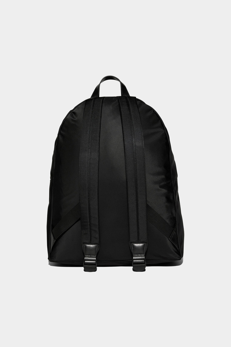 DSQUARED2 IBRA BLACK ON BLACK BACKPACK outlook
