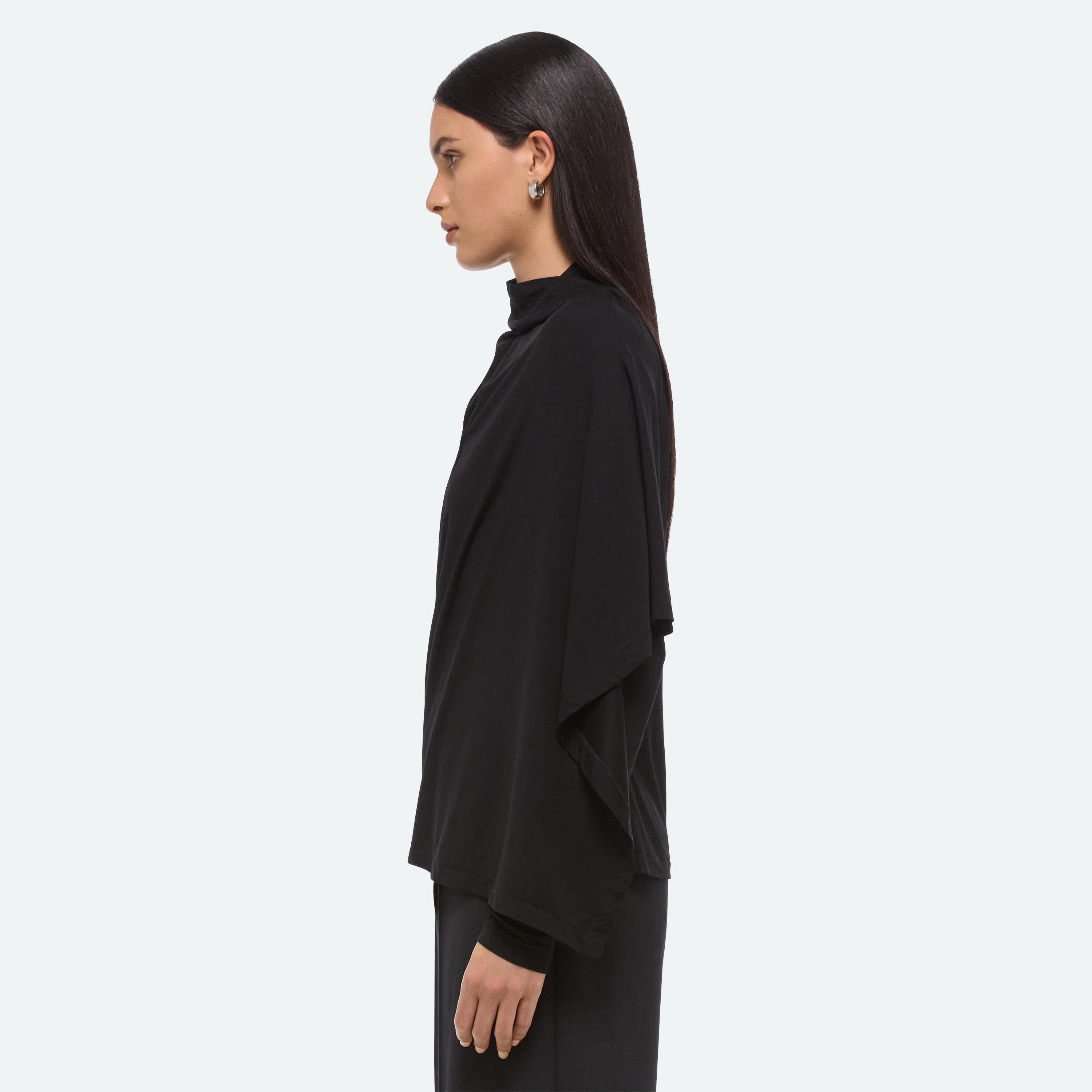 LONG-SLEEVE SCARF TOP - 5