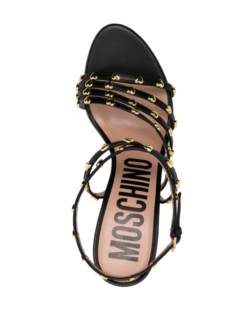 stud-embellishment 90mm sandals - 4