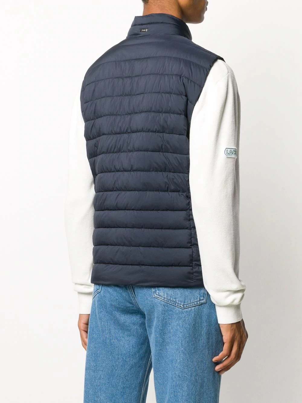 snap-button padded gilet - 4