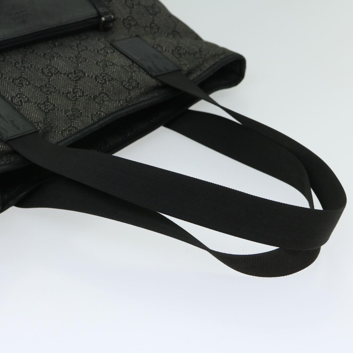 GUCCI GG Canvas Tote Bag Black - 15