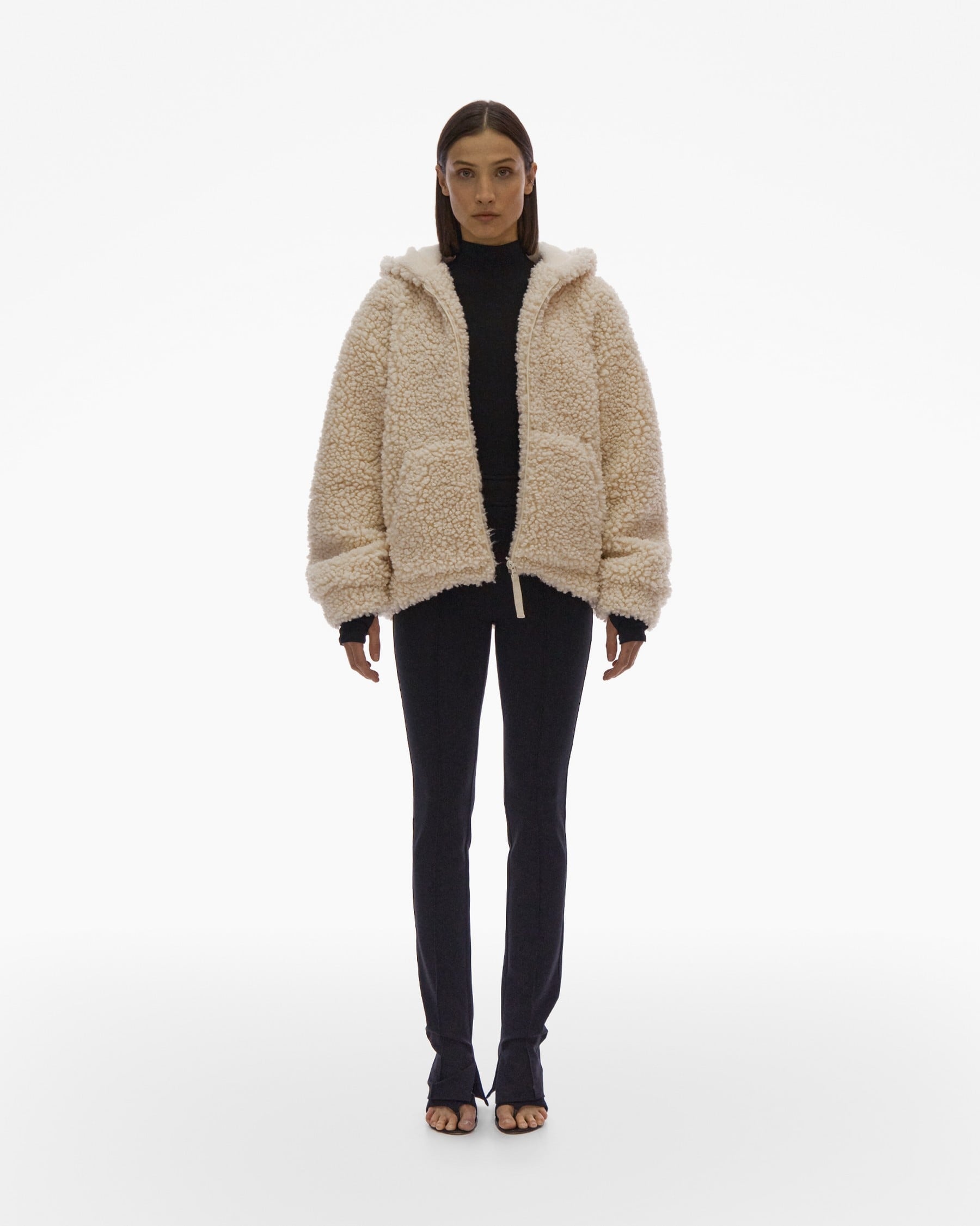 FAUX SHEARLING JACKET - 8