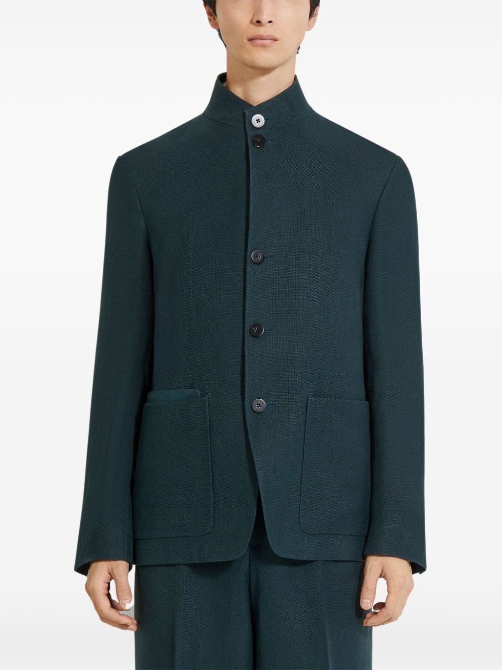 Oasi Lino Chore blazer - 3