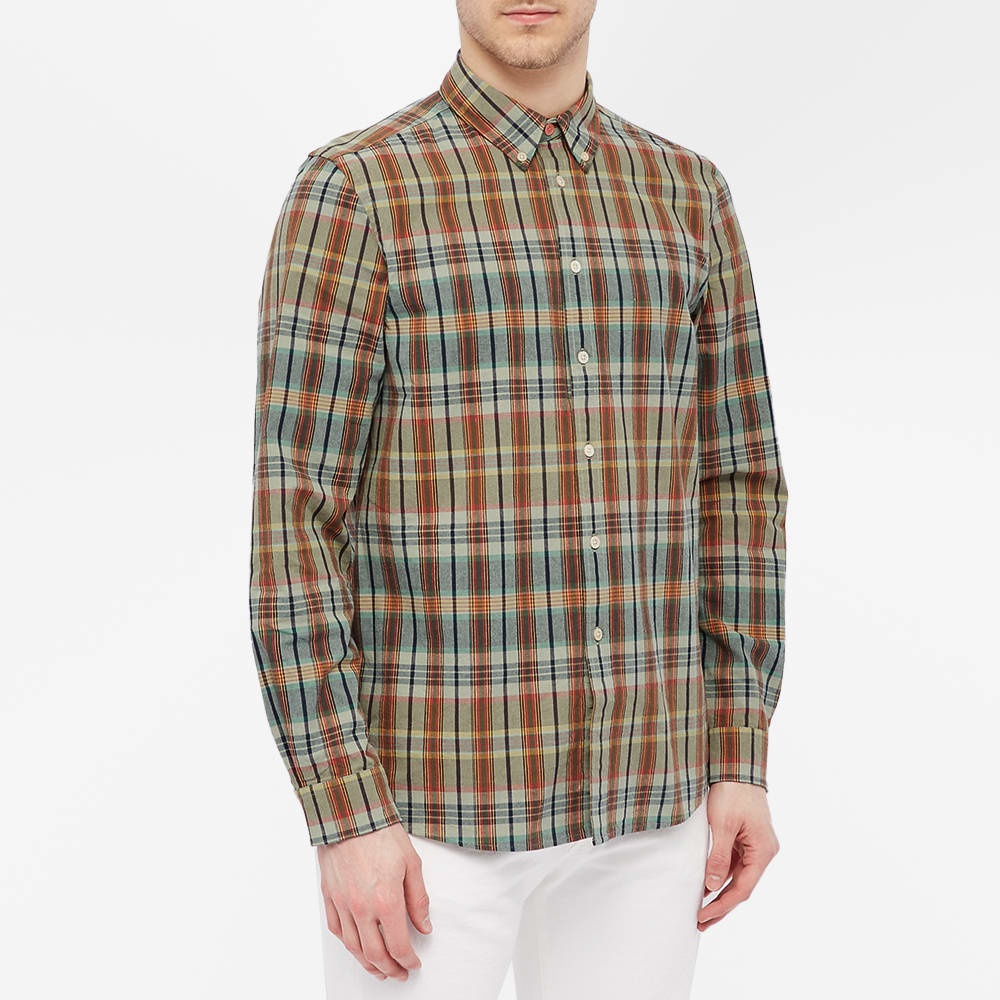 Paul Smith Check Button Down Shirt - 4