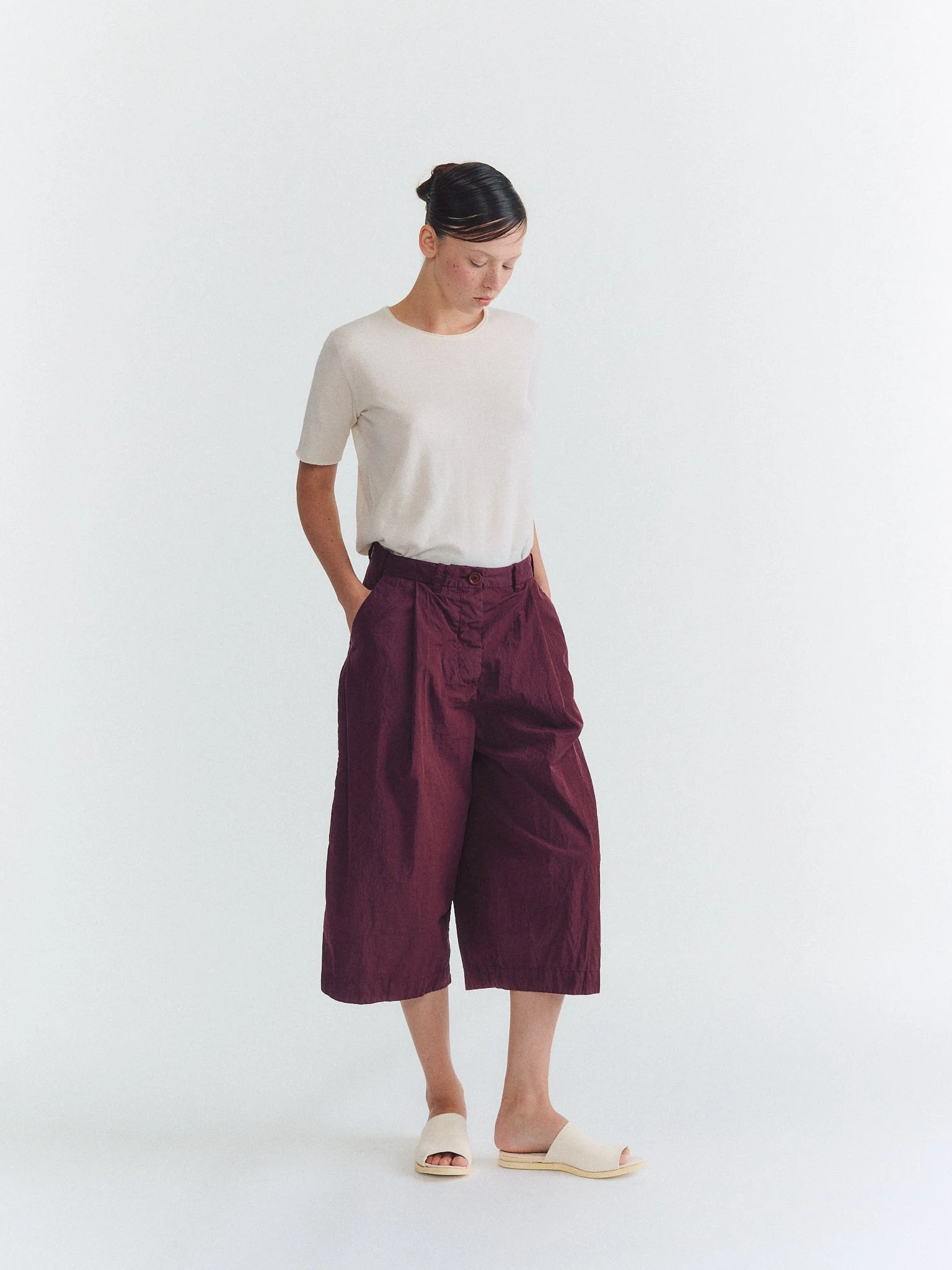 PP PANT - TAFF COT - AUBURN - 1