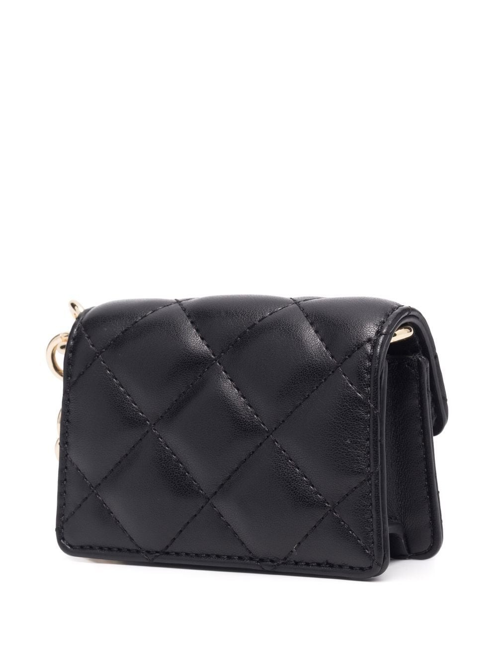 logo-chain mini quilted bag - 4