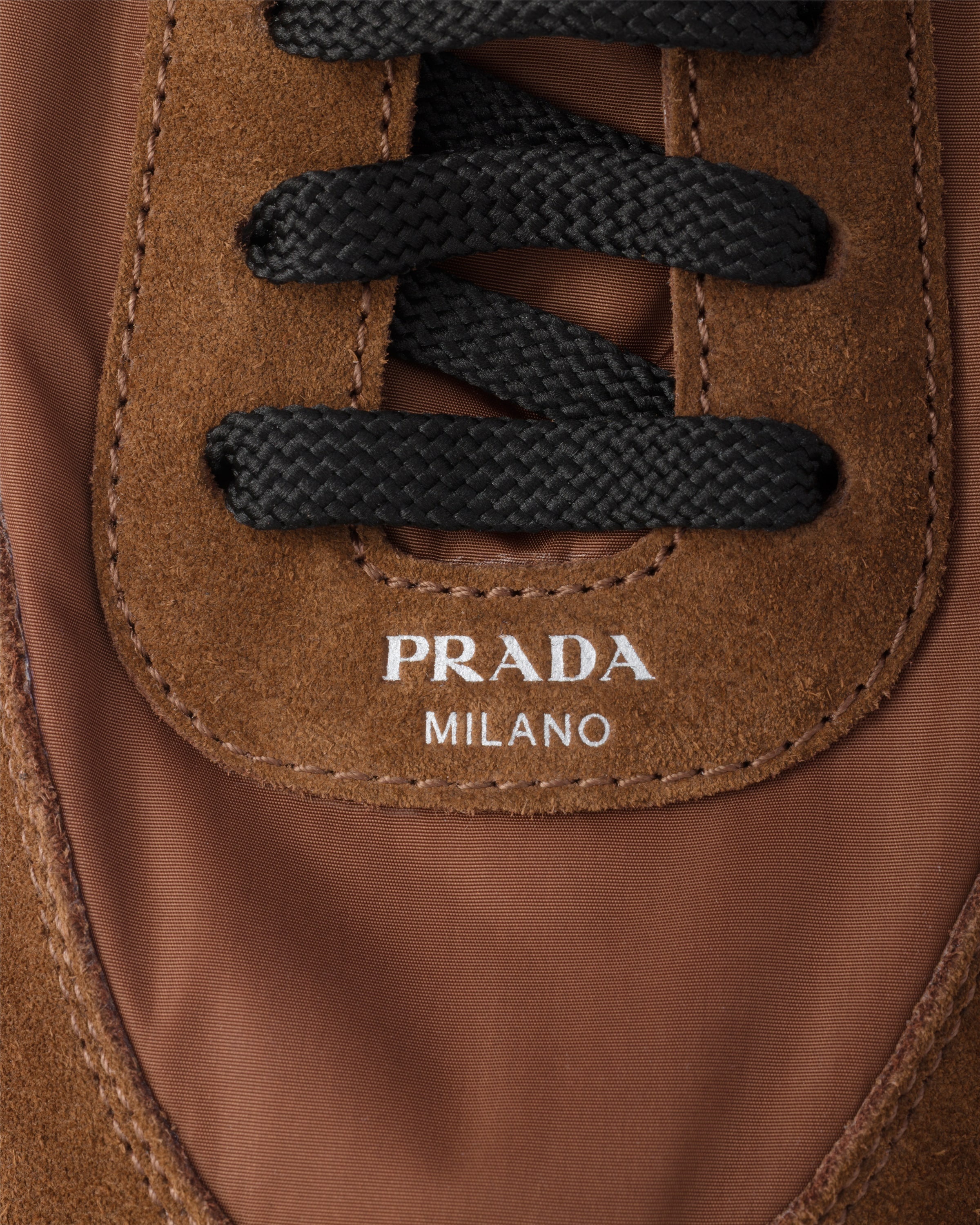Collapse Re-Nylon and suede sneakers - 6