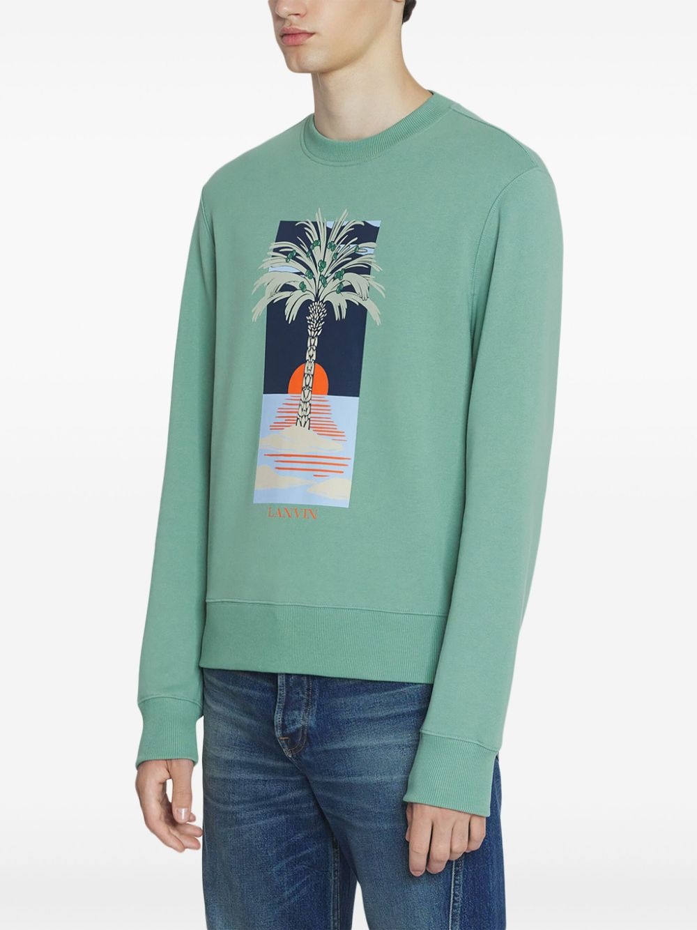 printed sweatshirt - 3