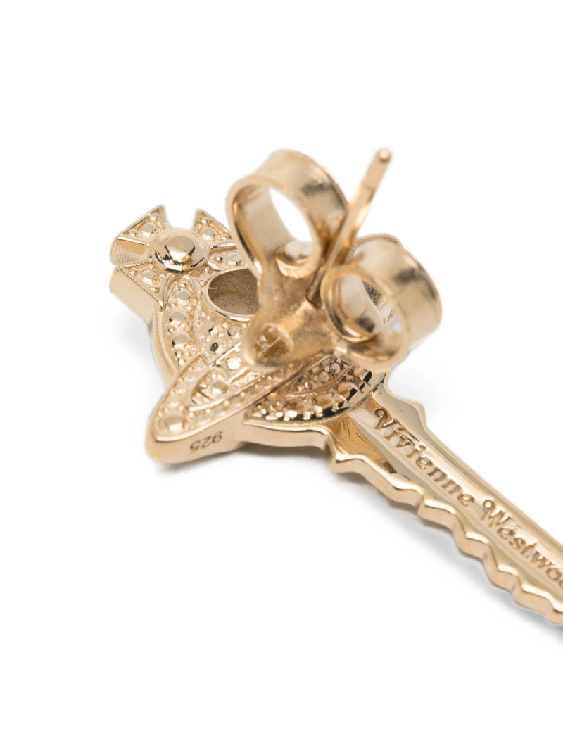 Vivienne Westwood Orb Key Earrings 3
