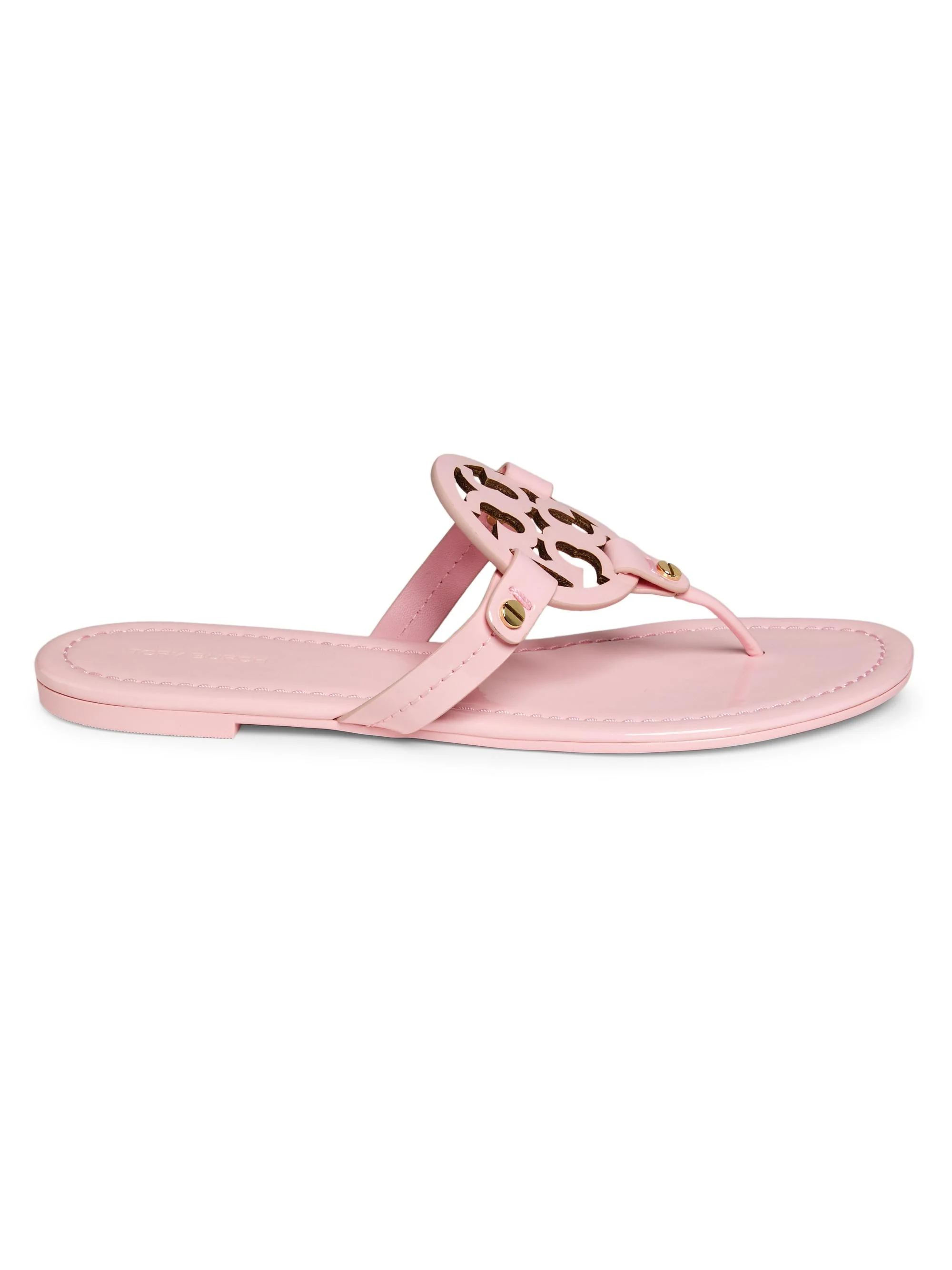 Women's Miller Leather Thong Sandals - Pink - 1
