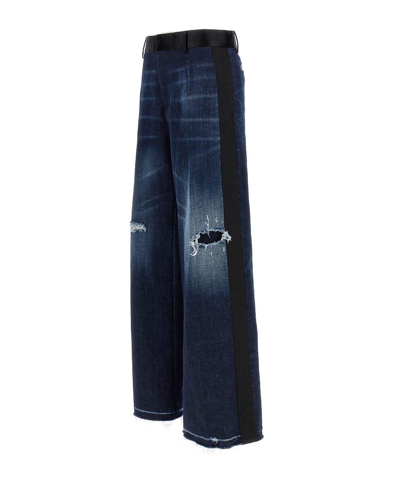 デニム・ジーパン D SQUARED2 SS25 Tuxedo jeans (S75KB0453S30664 470) DSQUARED2 Tuxedo Jeans | italist | REVERSIBLE