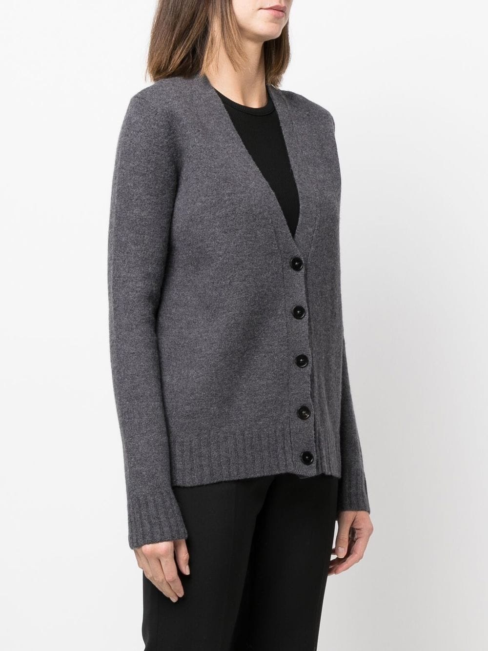 oversized wool cardigan - 3