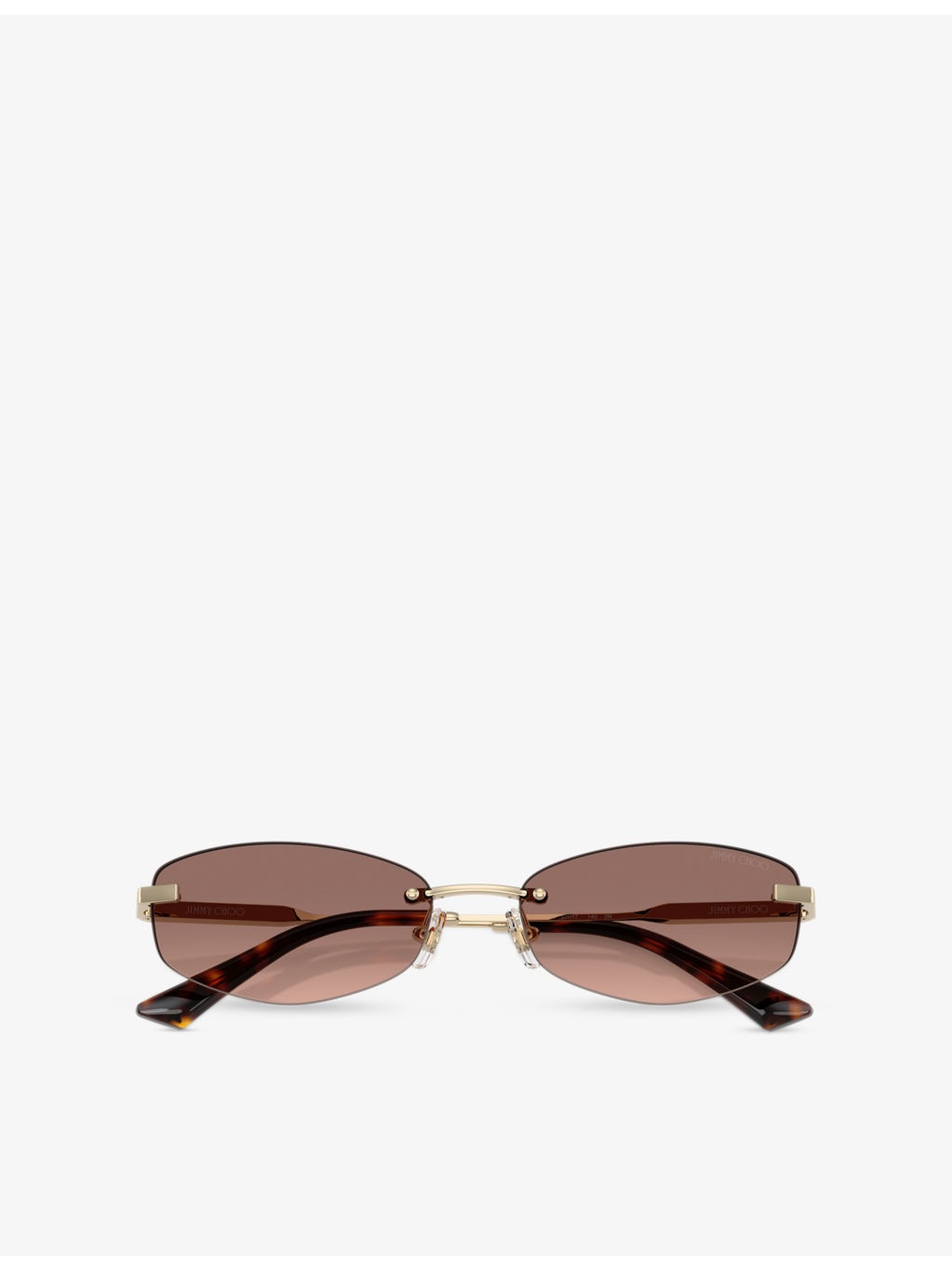 JC4013D Oval-Frame Metal Sunglasses - 5