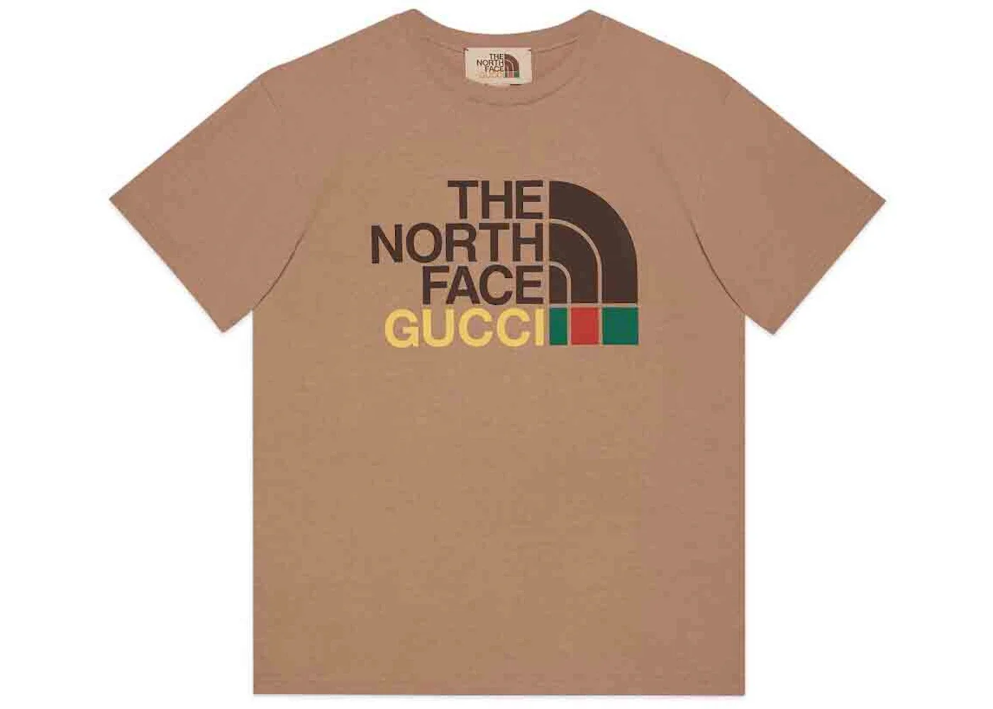 Gucci x The North Face T-shirt Camel - 1