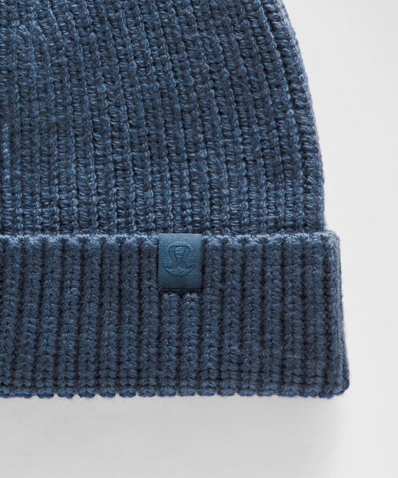 Close-Fit Wool-Blend Ribbed Knit Beanie 4