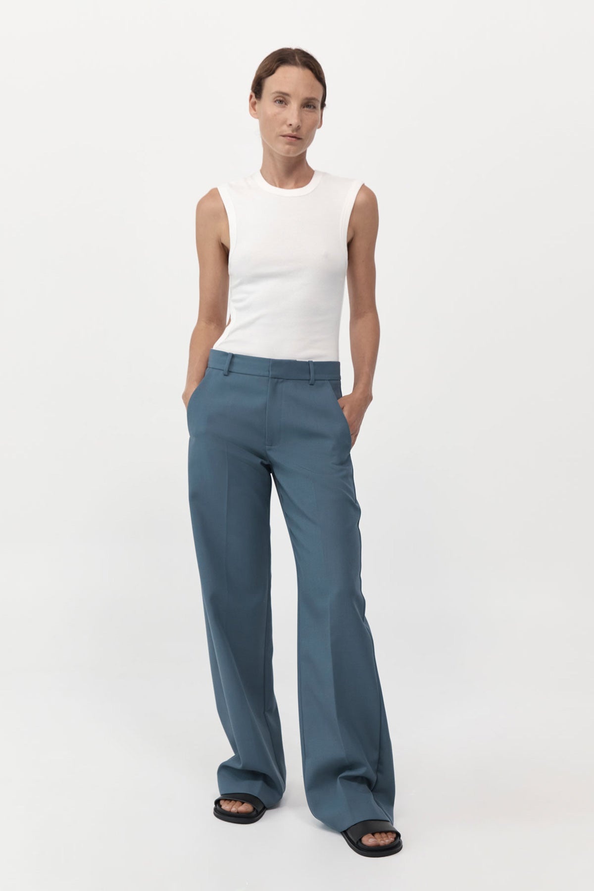 Carter Trousers - Slate - 1