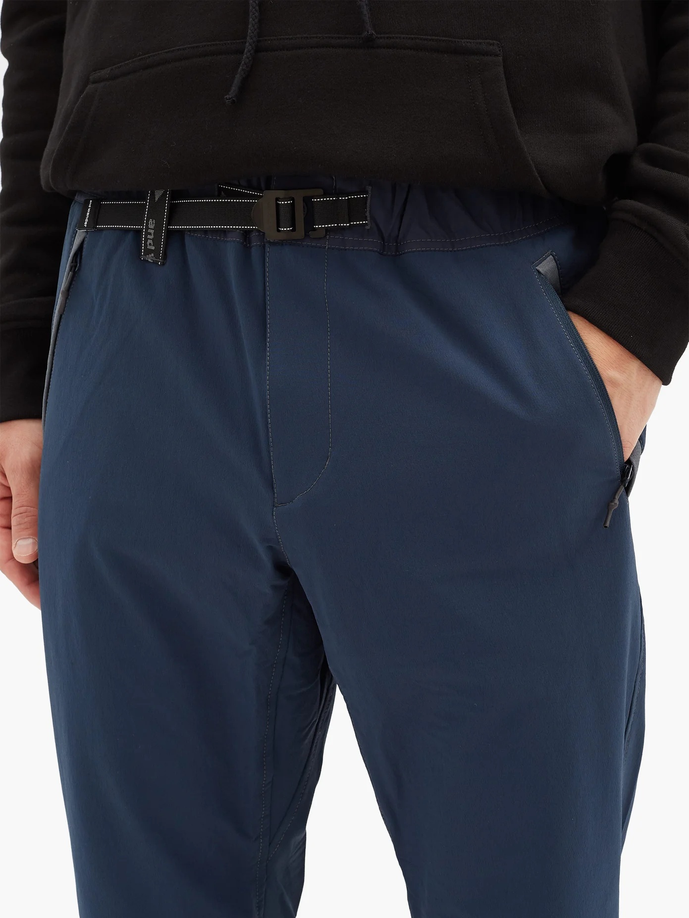 Belted technical trousers - 3