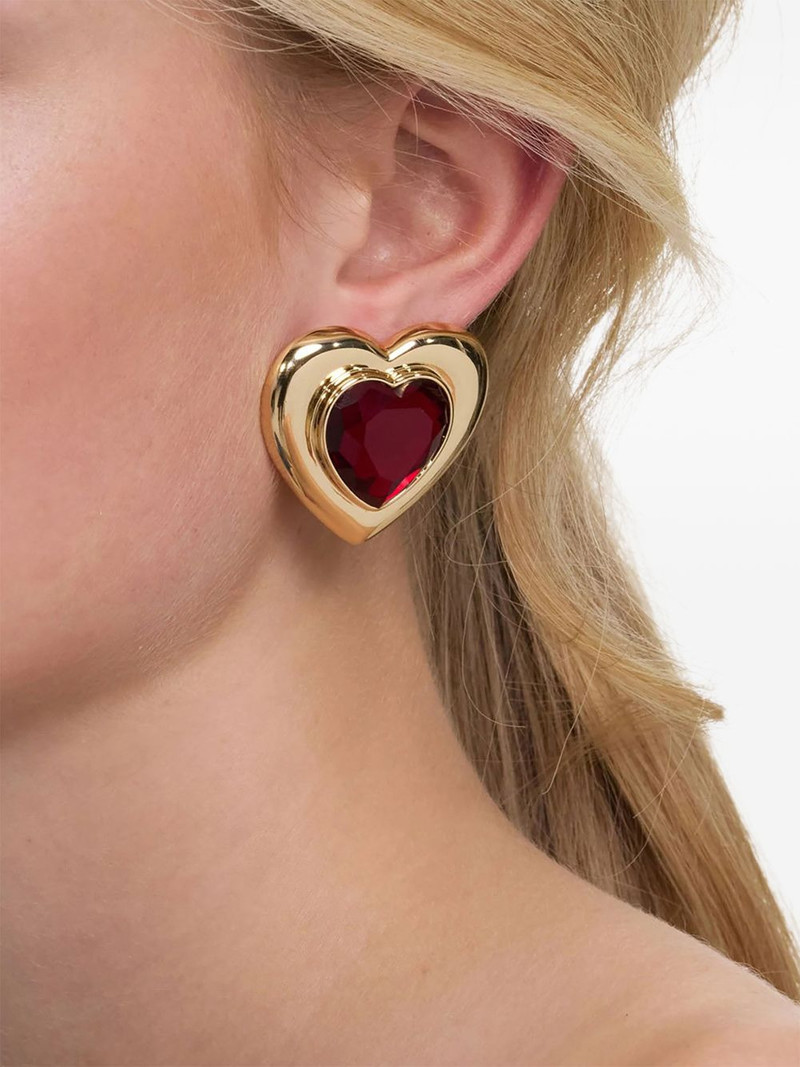 self-portrait heart earrings outlook