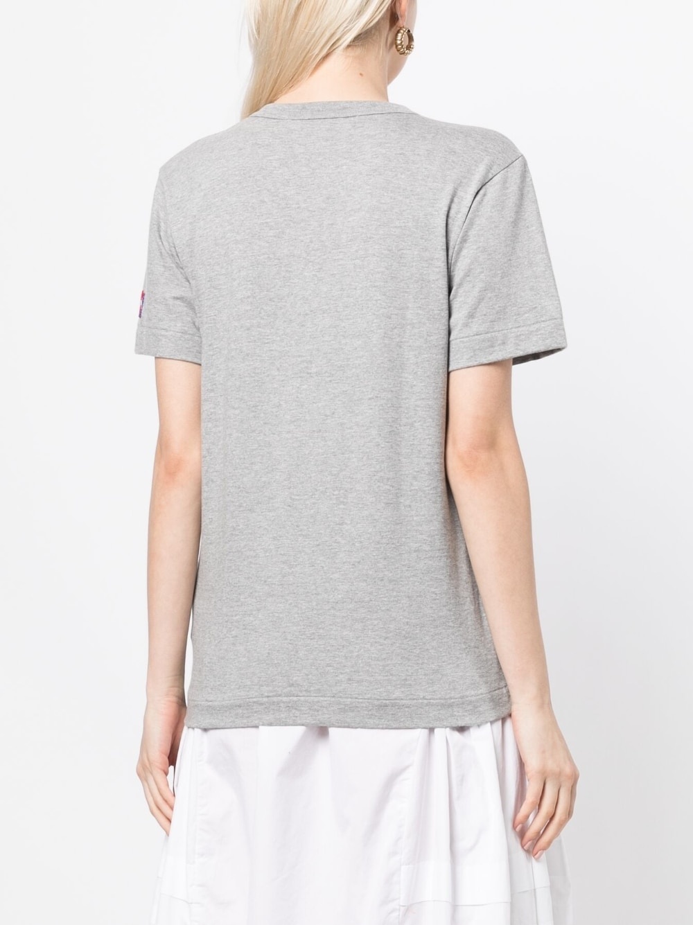 x Invader pixelated-heart T-shirt - 4