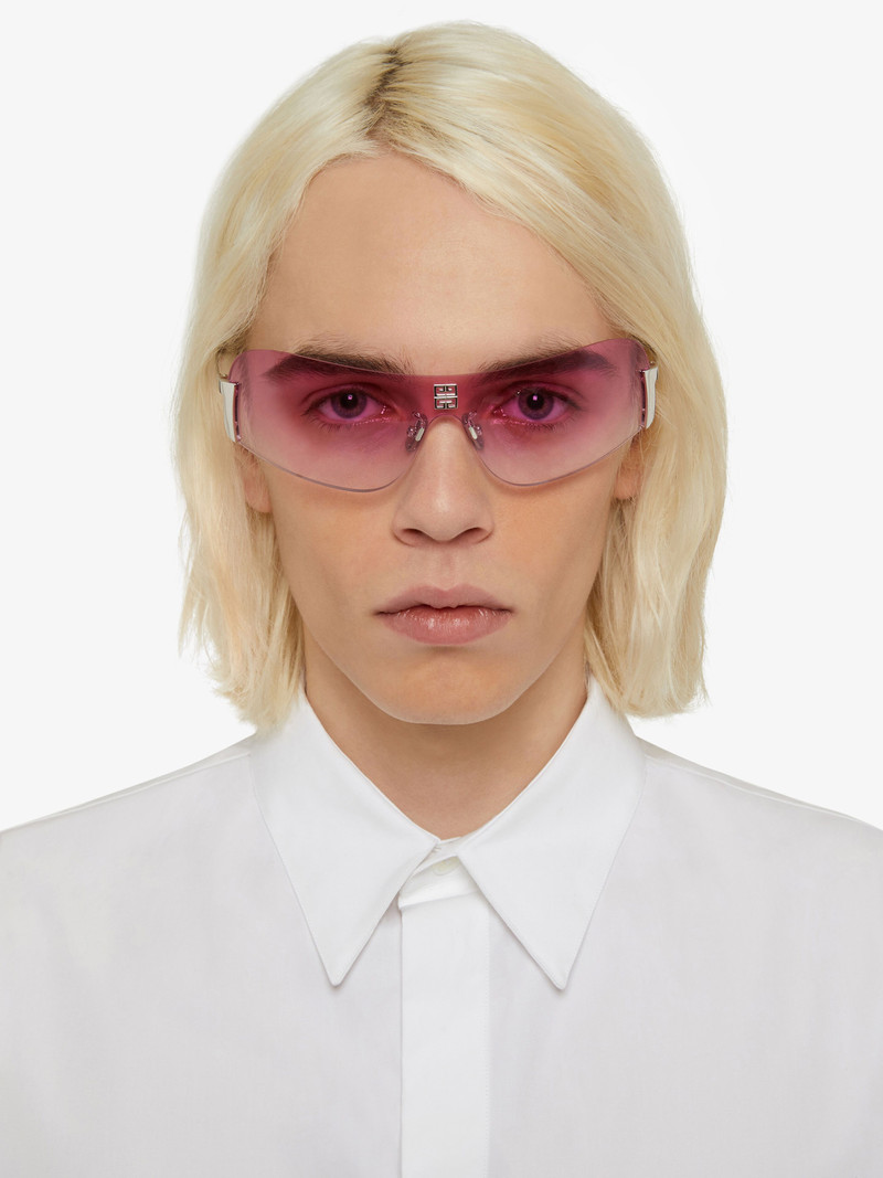 4G MASK UNISEX SUNGLASSES IN METAL 4